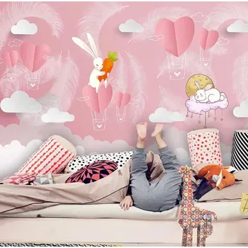 Tapeta Solution Media 3D tapety - Králíček MU3759 1 - Voděodolné plátno - Textilní tapeta omyvatelná - 250g/m2