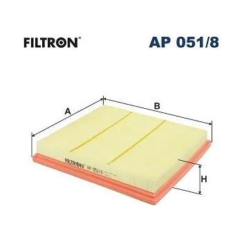 Vzduchový filtr Vzduchový filtr FILTRON AP 051/8