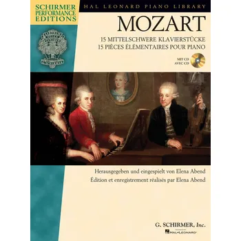 15 Intermediate Piano Pieces - Mozart pro klavr 990066