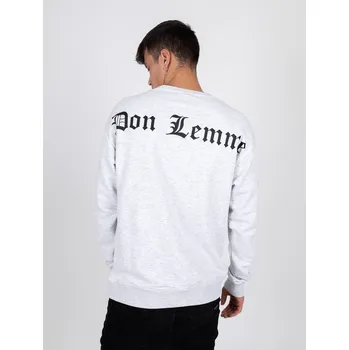 Pánská mikina Don Lemme Mikina Times - šedá Velikost: S