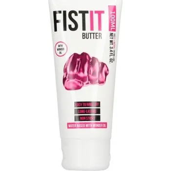 Lubrikační gel Shots Fist-It Butter 100 ml, lubrikant na vodní a olejové bázi pro fisting