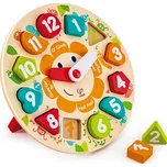 Hape Dětské puzzle hodiny