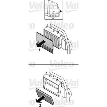 Klimatizace automobilu Filtr, vzduch v interiéru VALEO 716028