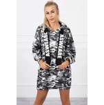 Glara Maskáčové šaty a mikina v jednom 618248