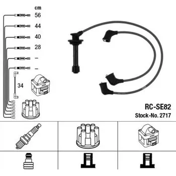Autoelektrika Sada kabelů pro zapalování NGK 2717