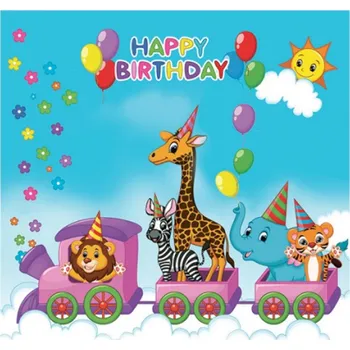 Papírový kapesník Ubrousky Happy BDay Zvířatka 20ks