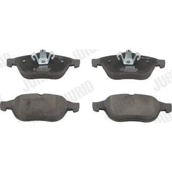 Brzdová destička Sada brzdových destiček, kotoučová brzda JURID 573245J