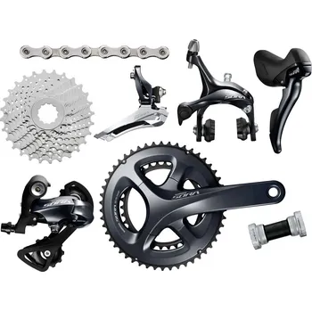 Sada komponentů pro jízdní kolo Kompletní sada Shimano Sora R3000 50-34, 165 mm, 11-28