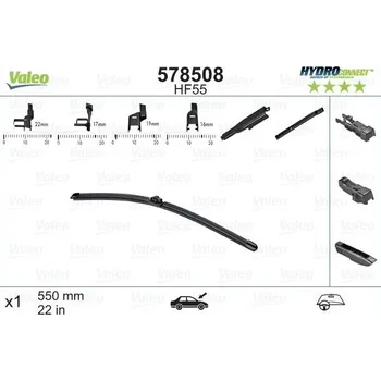 Autodíl List stěrače VALEO 578508