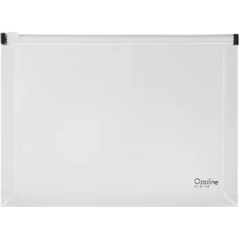 Obálka se zipem A4 - Opaline čirá - 2-404