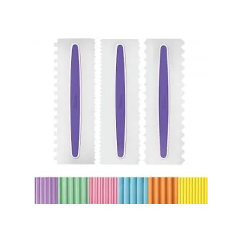 Cukrářské karty velké - Zdobící (sada 3 ks) / Wilton