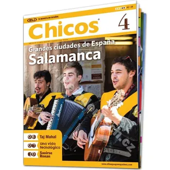 Časopis Tištěný časopis pro výuku španělštiny Chicos A2 - B1