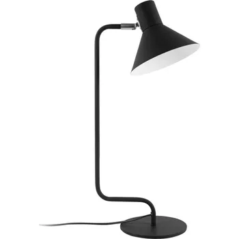 Lampička Present time Černá kovová stolní lampa Teria