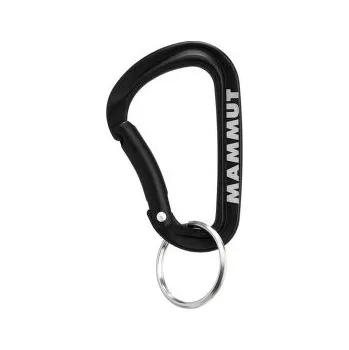 karabina Mammut Mini Carabiner Classic Keylock S black 0001 černá