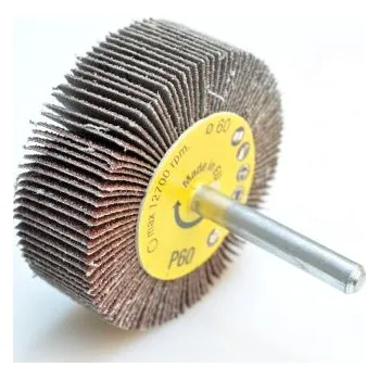 Brusný kotouč ABRASIV Brusný lamelový kotouč stopkový 60x20-6 A60