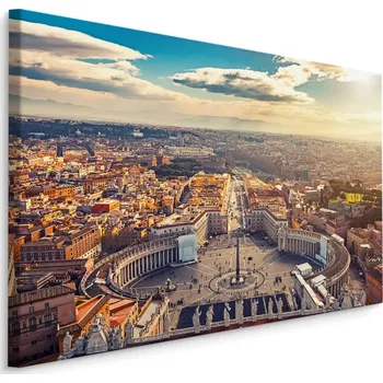 Obraz Plátno Pohled Na Řím Varianta: 30x20