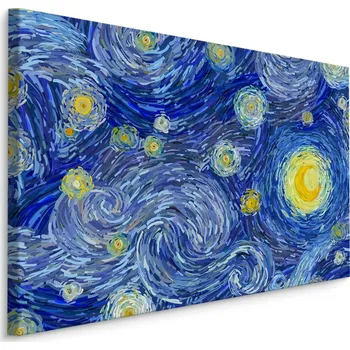 MyBestHome BOX Plátno Hvězdná Noc Ve Stylu Vincenta Van Gogha Varianta: 40x30