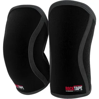 RockTape ASSASSIN návleky na kolena – černá Velikost: S, Tloušťka: 7 mm