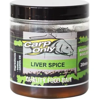 Boilies CARP-ONLY Dipovaný boilies Carp Only Liver Spice 250ml Varianta: Liver Spice Dipovaný Boilies 24mm 250ml