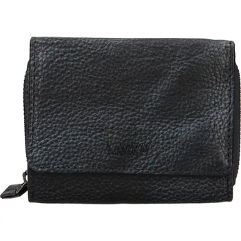Peněženka Dámská kožená peněženka Lagen Viola - černo-modrá