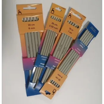 Jehlice Ponožkové jehlice od 2 mm do 15 mm Pony