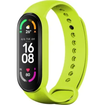 Sportovní měřič Řemínek RhinoTech na Xiaomi Mi Band 7 / Mi Band 6 / Mi Band 5 - limetkově zelený RHTRTACC065