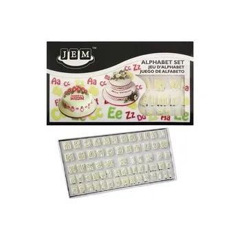 Vykrajovátko Abeceda vykrajovátka - Velká a malá písmena + znaky / JEM