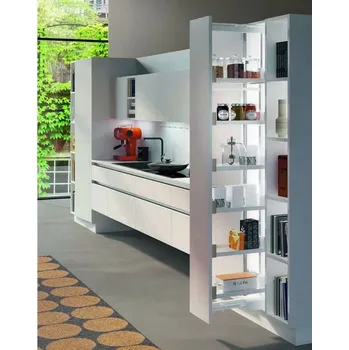 Kuchyňská skříňka VIBO Potravinová skříň ESSENCE 1760 - 2080 mm s tlumením / sklo 400 mm 6