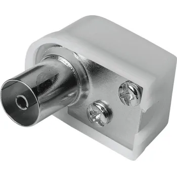 Redukce Konektor ant. Hama 122480 samice - úhlová- šroubovací