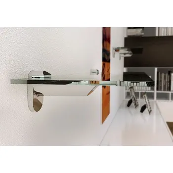 police Italiana ferramenta Držák police OMEGA / Chrom lesklý