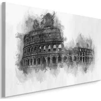 Plátno Kresba Kolosea V Římě Varianta: 40x30