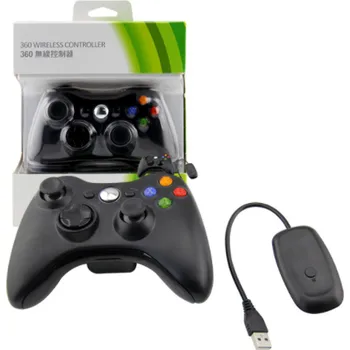 Herní konzole Bezdrátový ovladač XBOX 360 / PC 2,4 GHz černý