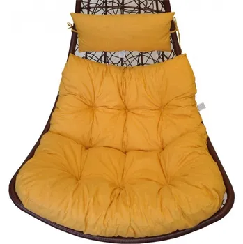 Axin Trading s.r.o. Polstr na houpačku Margarita - látka žlutý melír