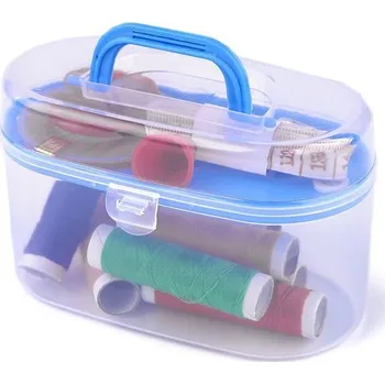 Organizér galanterie Sada na šití v boxu malá