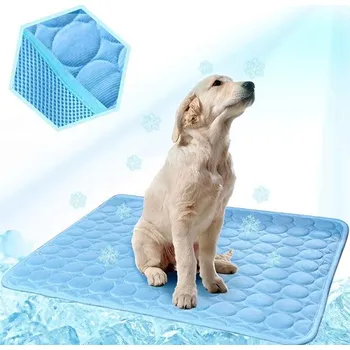 Pelíšek pro psa Chladící podložka pro mazlíčky 40x30cm Barva: Modrá