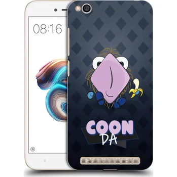 Pouzdro na mobilní telefon Picasee silikonový černý obal pro Xiaomi Redmi 5A - COONDA chlupatka - tmavá