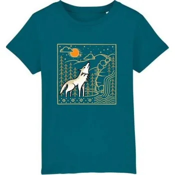 Dětské triko České parky Wolfie Dětská velikost: 3-4 roky / Barva: modrá