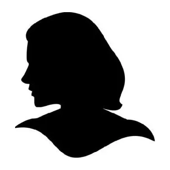 Výtvárné potřeby ARTEMISS Hlava dáma - plastová šablona 070 Rozměr: D 29x29cm