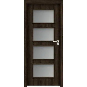 Interiérové dveře Interiérové dveře Colorado 5 prosklené 90 P ořech evropský (VÝROBA NA OBJEDNÁVKU)
