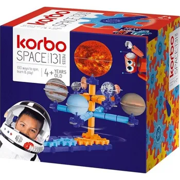 Stavebnice KORBO Plastová stavebnice Space 131 dílů