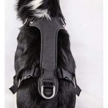 Postroj pro psa PAIKKA Reflexní postroj DARK Velikost: XL