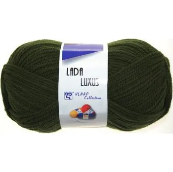 Příze Příze Lada Luxus, zelená, 55075