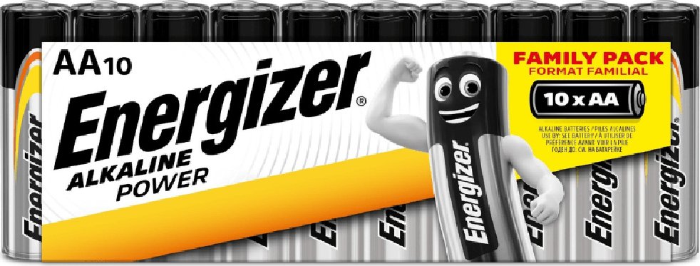 Energizer Alkaline Power Family AA 10pack