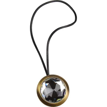 Příslušenství pro záclonu a závěs Dekorační ozdobná spona na záclony a závěsy s magnetem YURI zlatá Ø 5 cm Mybesthome