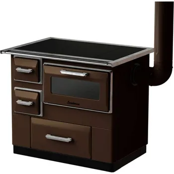 Krbová kamna SPORÁK ELEGANT SD7 NEW LINE SKLO P HNĚDÝ 7kW