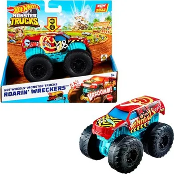 autíčko Hot Wheels MONSTER TRUCKS SVÍTÍCÍ A RÁMUSÍCÍ VRAK ASST