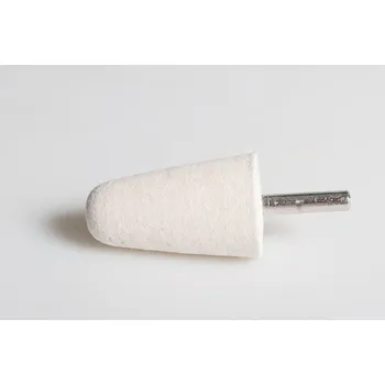 Brusný kotouč Ostatní Leštící filcový kotouč se stopkou 30x50-6 kuželový zaoblený