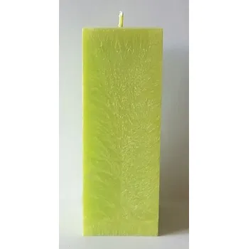 Svíčka Kvádr, Barva hnědá, Vůně bylinná