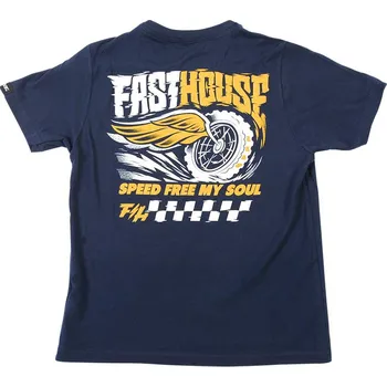 Fasthouse Youth High Roller Tee Midnight Navy dětské tričko Velikost: YL
