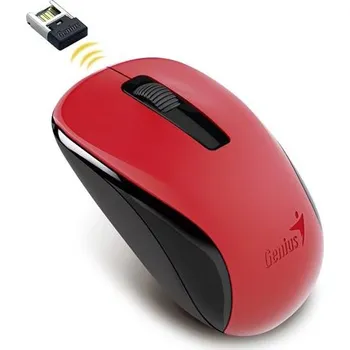 Myš Genius NX-7005/ 1200 dpi/ Blue-Eye senzor/ bezdrátová/ červená